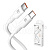 Кабель Type-C - Type-C BC X81 Soft (PD) Белый