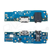 Шлейф для Huawei Nova Y61 (EVE-LX9N) плата на системный разъем/разъем гарнитуры/микрофон - Премиум