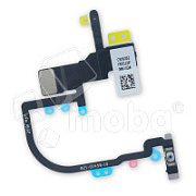 Шлейф для iPhone Xs/Xs Max (A2097/A1920/A1921/A2101) на кнопку включения/микрофон - Премиум
