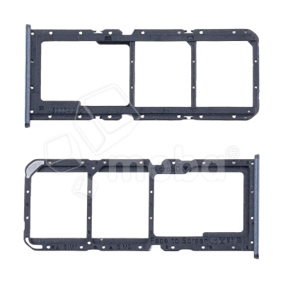 Держатель SIM для Realme C30s (RMX3690) Черный