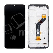 Дисплей для Tecno Spark 8C (KG5n) модуль с рамкой Черный - OR