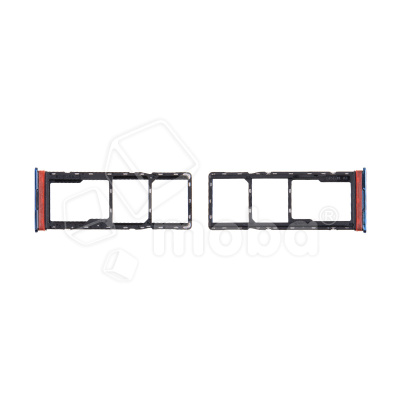 Держатель SIM для Tecno Spark 10 4G (KI5q) Синий