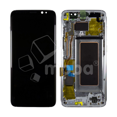 Дисплей для Samsung Galaxy S8 (G950F) модуль с рамкой Серебро - OR (SP)
