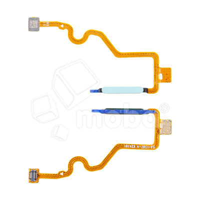 Шлейф для Tecno Spark Go 1 (KL4) сканер отпечатка пальцев Зеленый